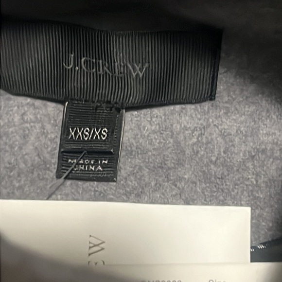 NWT - XXS/XS - J. Crew Toggle Wool Cashmere Blend Cape Coat - Heather Gray - Picture 3 of 8
